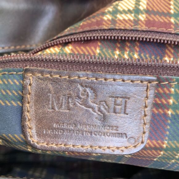 M H leather bag  - Picture 7 of 8